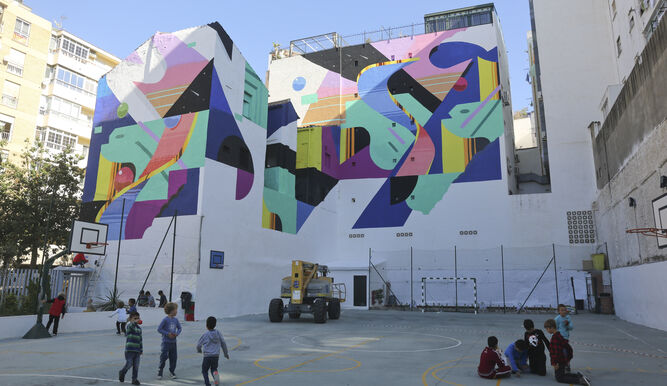 Patio del Colegio El Gracia